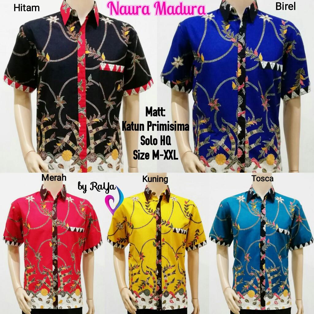Baju Batik Pria Naura Madura