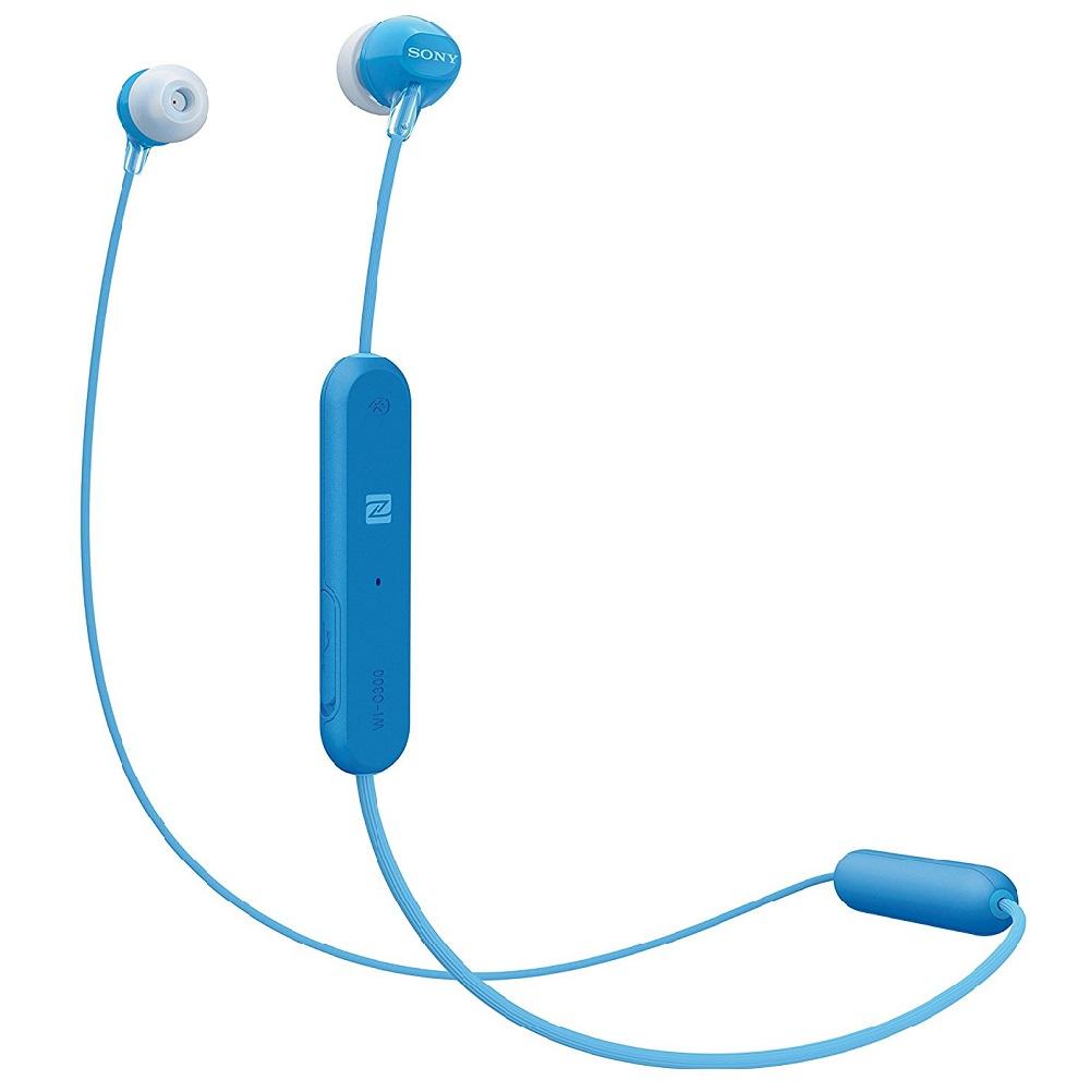 Sony MDR WI-C300 / WI C300 / WI C 300 Wireless Headphones - Blue