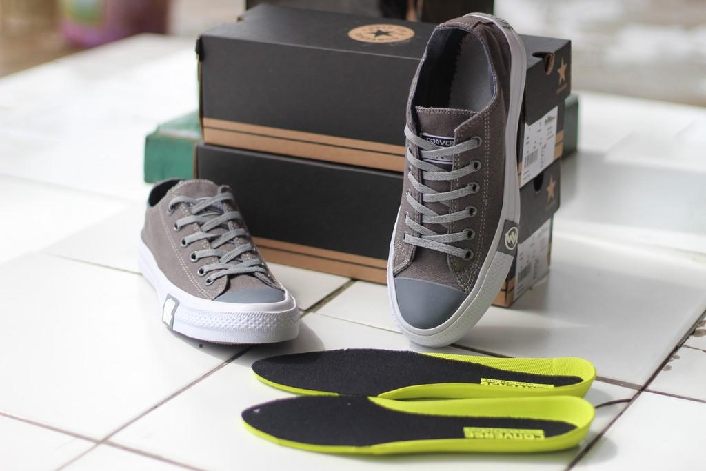 Sepatu sneakers converse chuck taylor dragon abu/sepatu converse allstar/sepatu kets/sepatu wanita