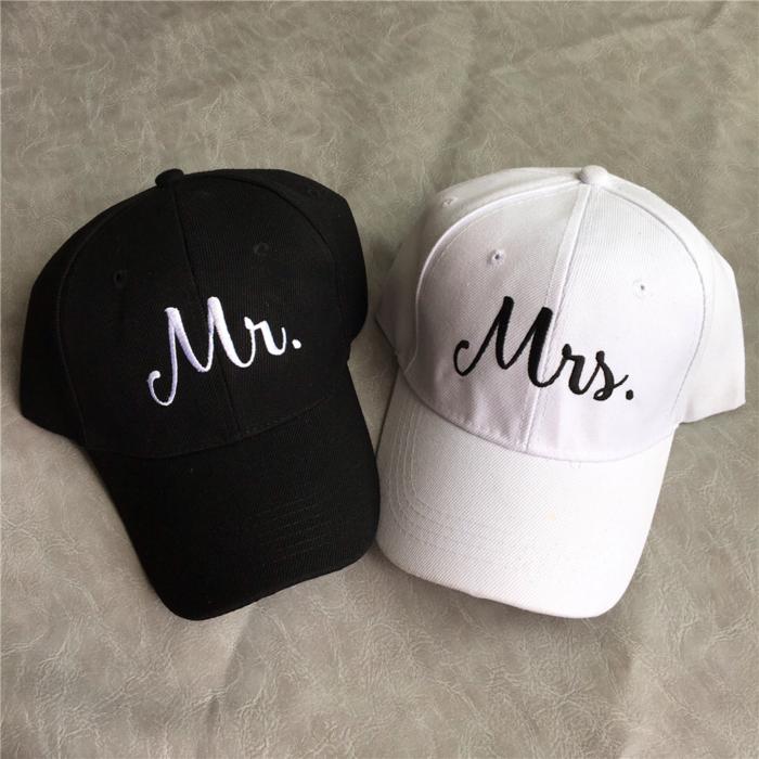 Topi baseball mr mrs couple (2pcs couple) Terlaris di Lazada