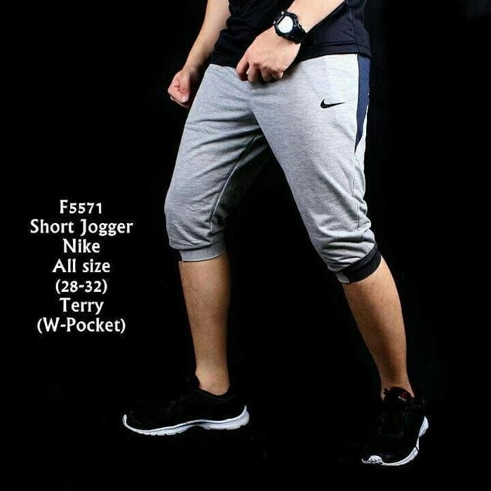 Celana jogger pendek nike sport gym lari senam - ybswJY