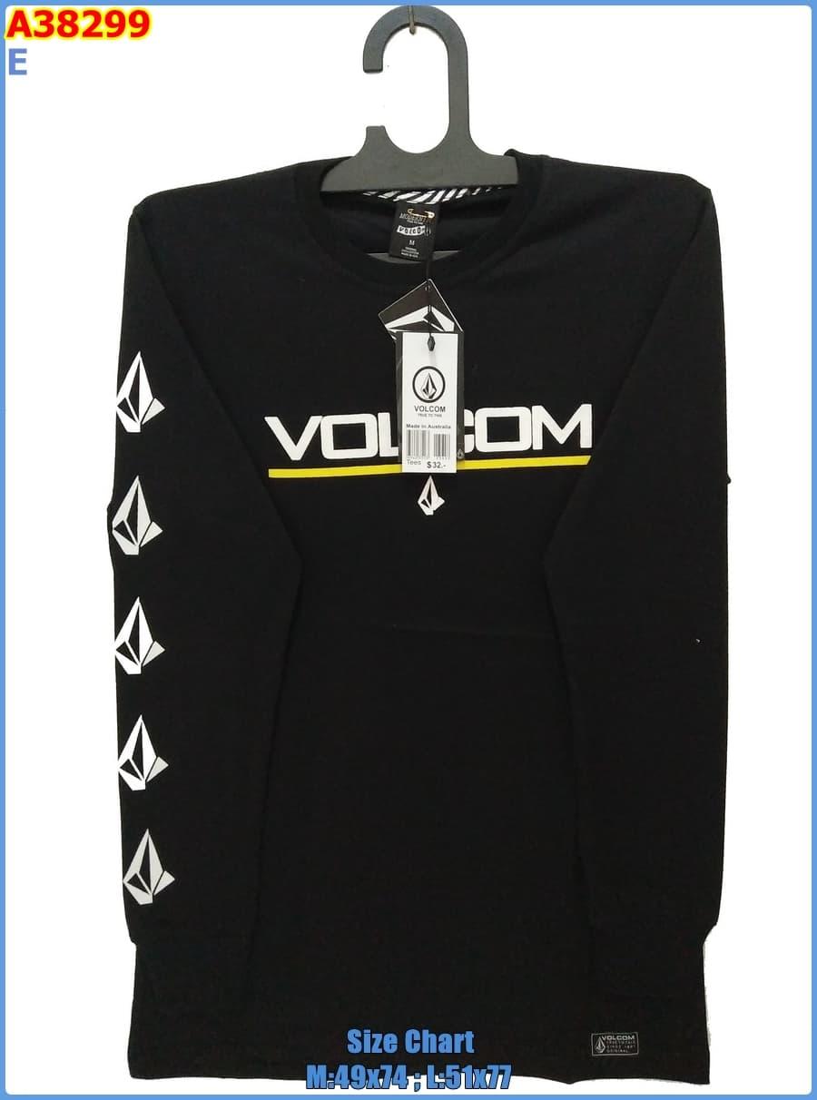 KAOS SURFING LONGSLEVE DISTRO MURAH VOLCOM A38299