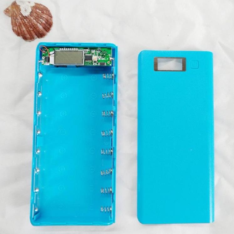 DIY Power Bank Case 2 USB Port & LCD 8x18650