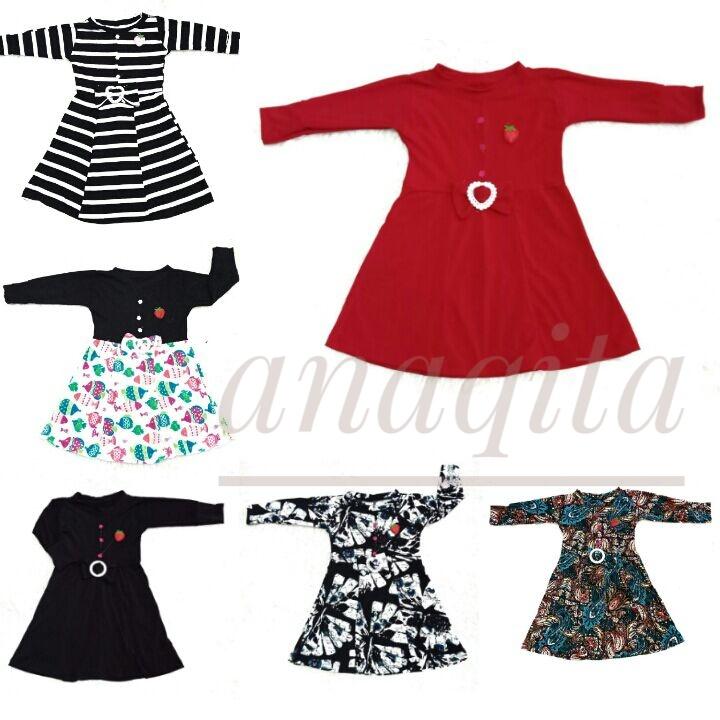 Dress Cantik Murmer 1-2 Tahun