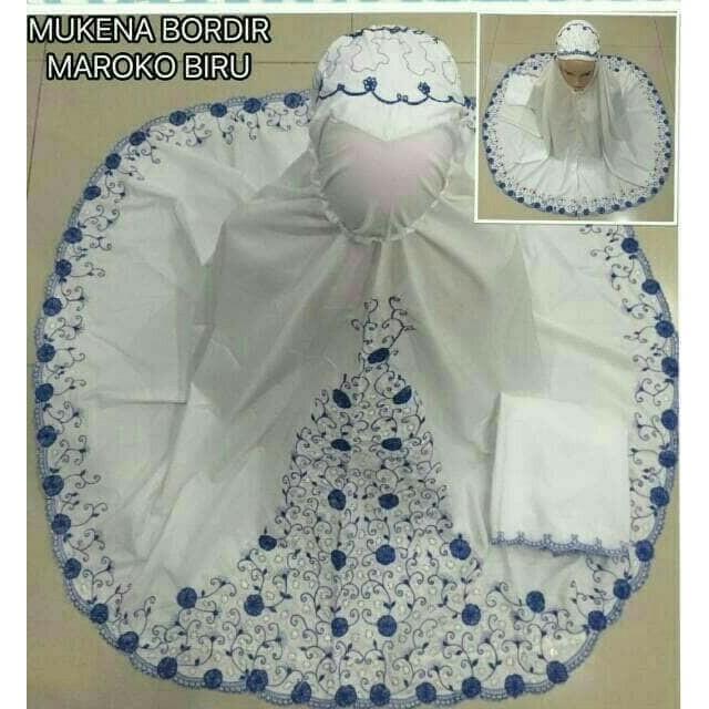 MUKENA CANTIK PUNGGUNG MAROKO YOYO - MUQEENA