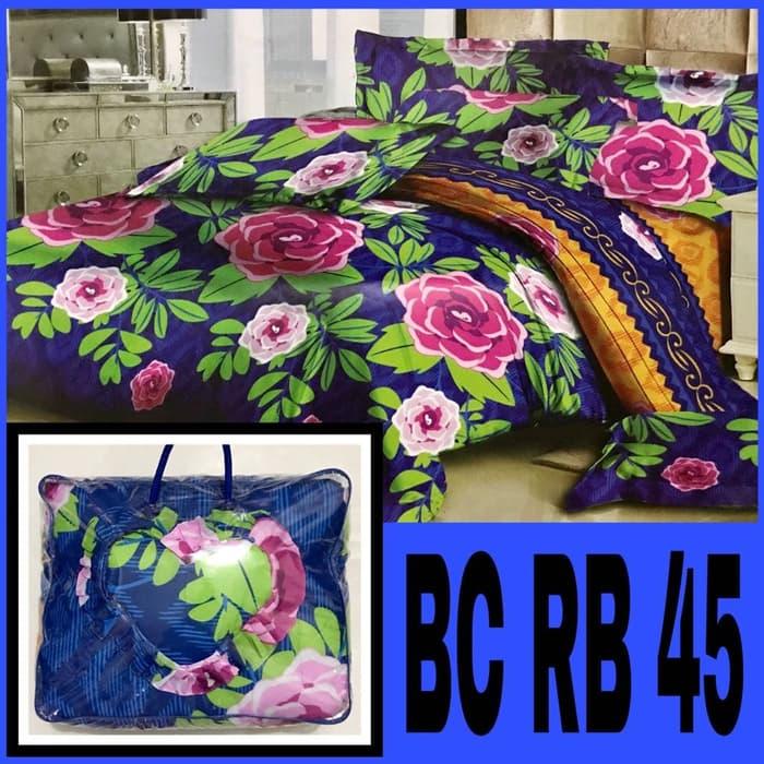Promo Terbaru - Bedcover Set (Bedcover + Sprei) Rumbai (Sprei Rumbai) Uk. 180X200X40Cm Termurah Kode BANGSA-sprei33