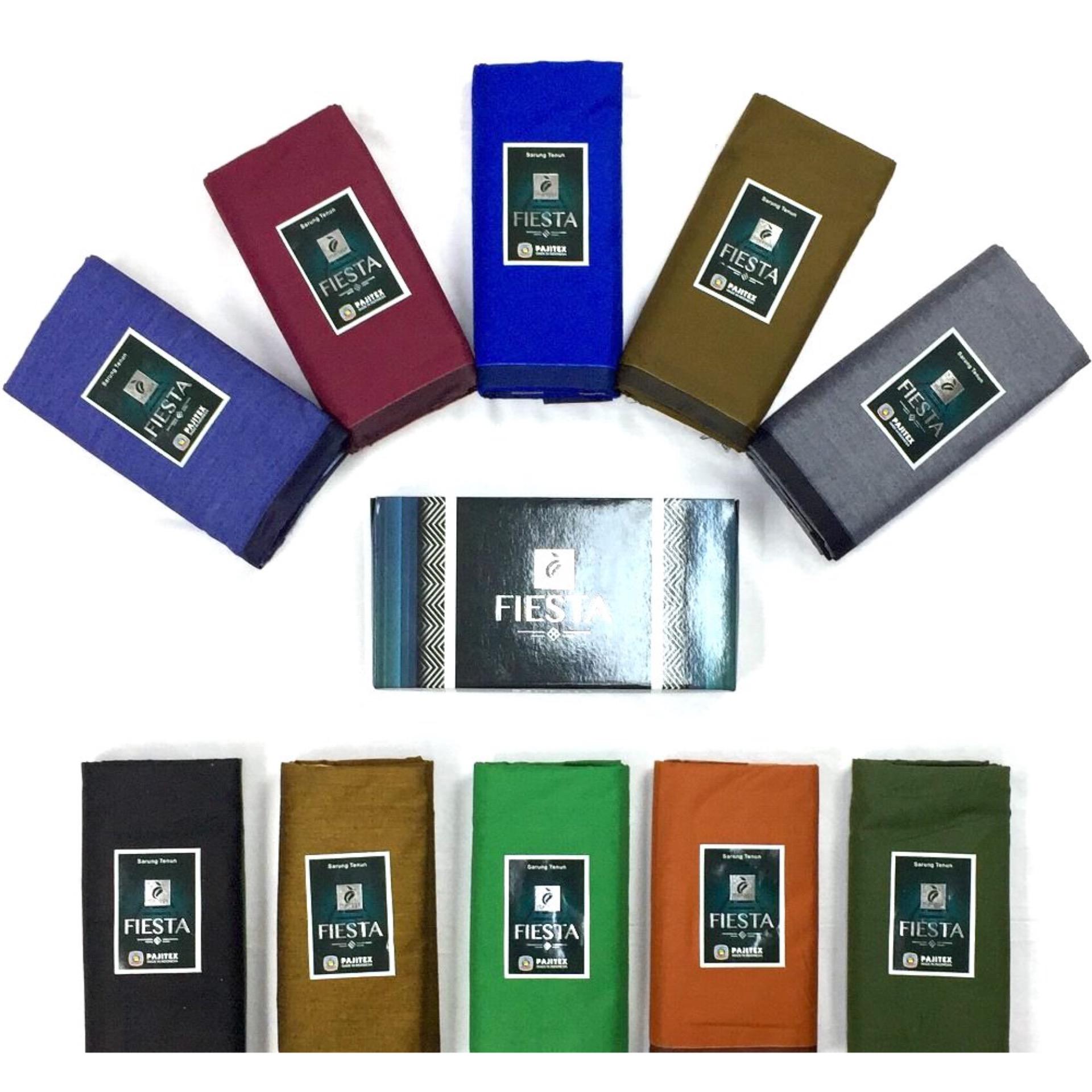 Sarung Mangga / Sarung Tenun Mangga Fiesta Polos Warna - Random