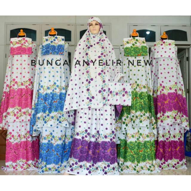 Mukena dewasa size standar motif dasar putih ECER DAN GROSIR IKUTI HARGA YANG BERLAKU YA ECERAN 1-4