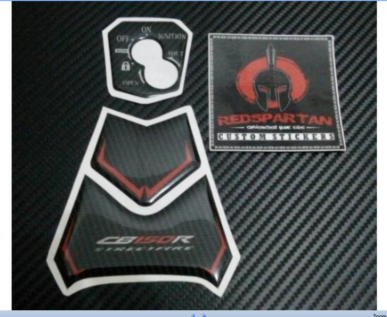 Key Panel Set All New Honda CB150R