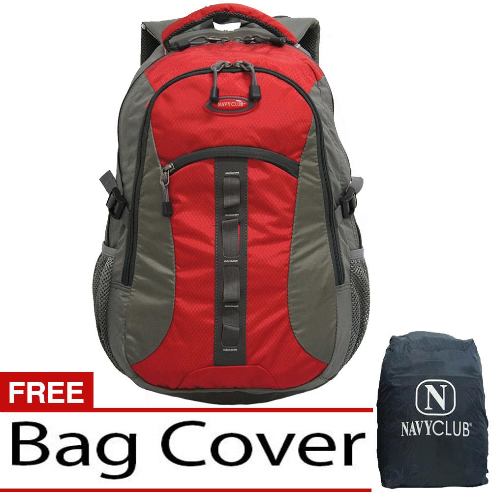 Navy Club Tas Ransel Kasual Backpack - Tas Pria Tas Wanita 6262
