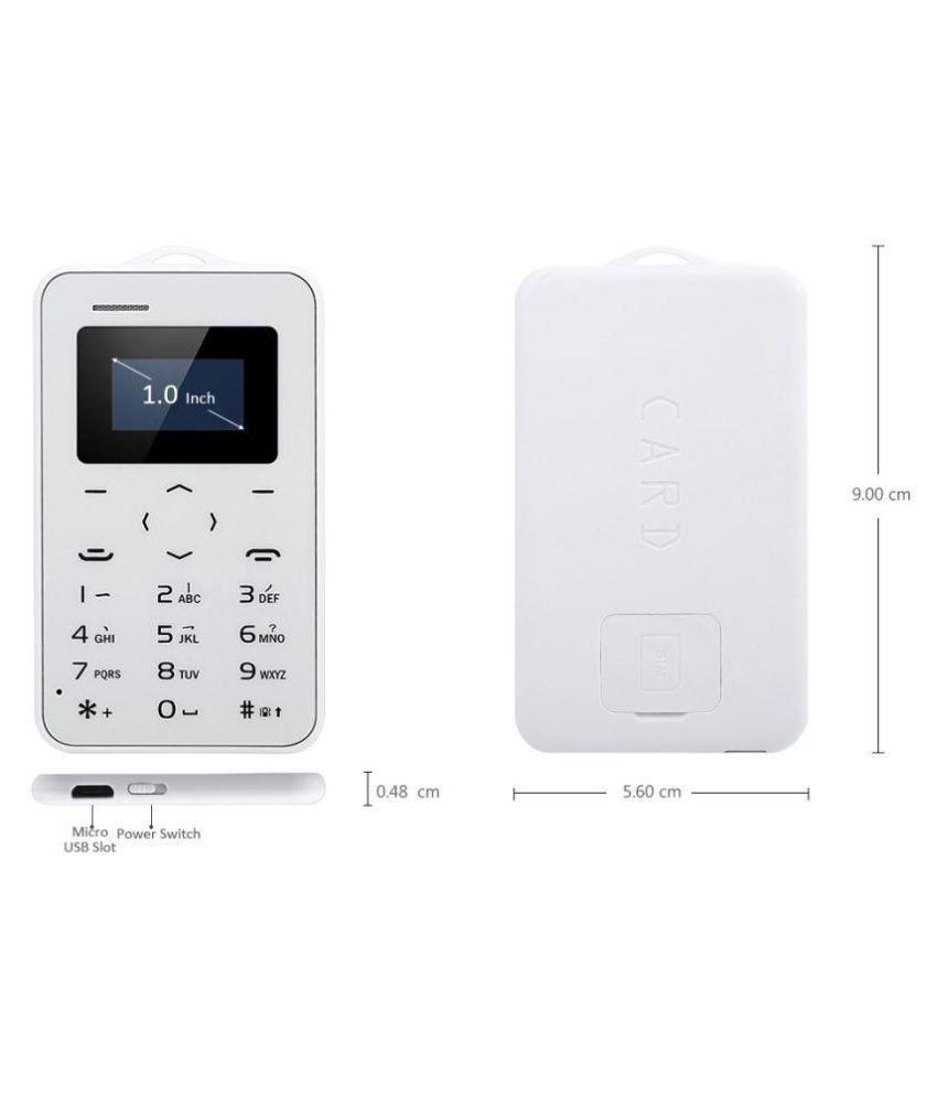 Aiek C6 Aeku C6 HP ATM Tipis Card Phone bukan Aiek M5