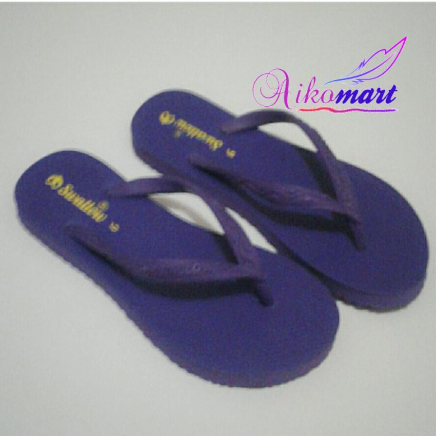Aikomart Sandal Jepit Wanita Swallow Nice Ungu