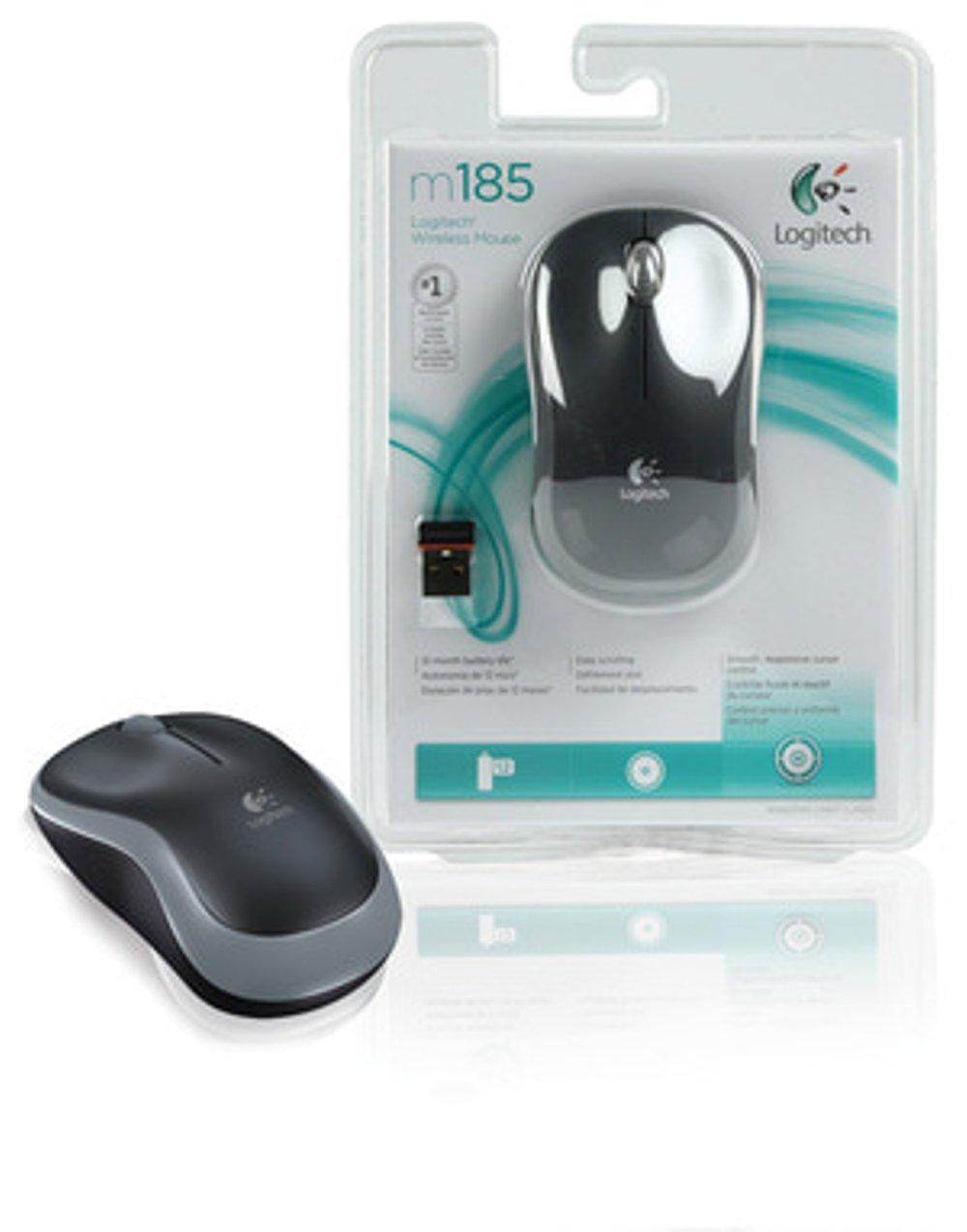 MOUSE WIRELESS LOGITECH M185 di lapak Matahari Mas mataharimaselektronik87
