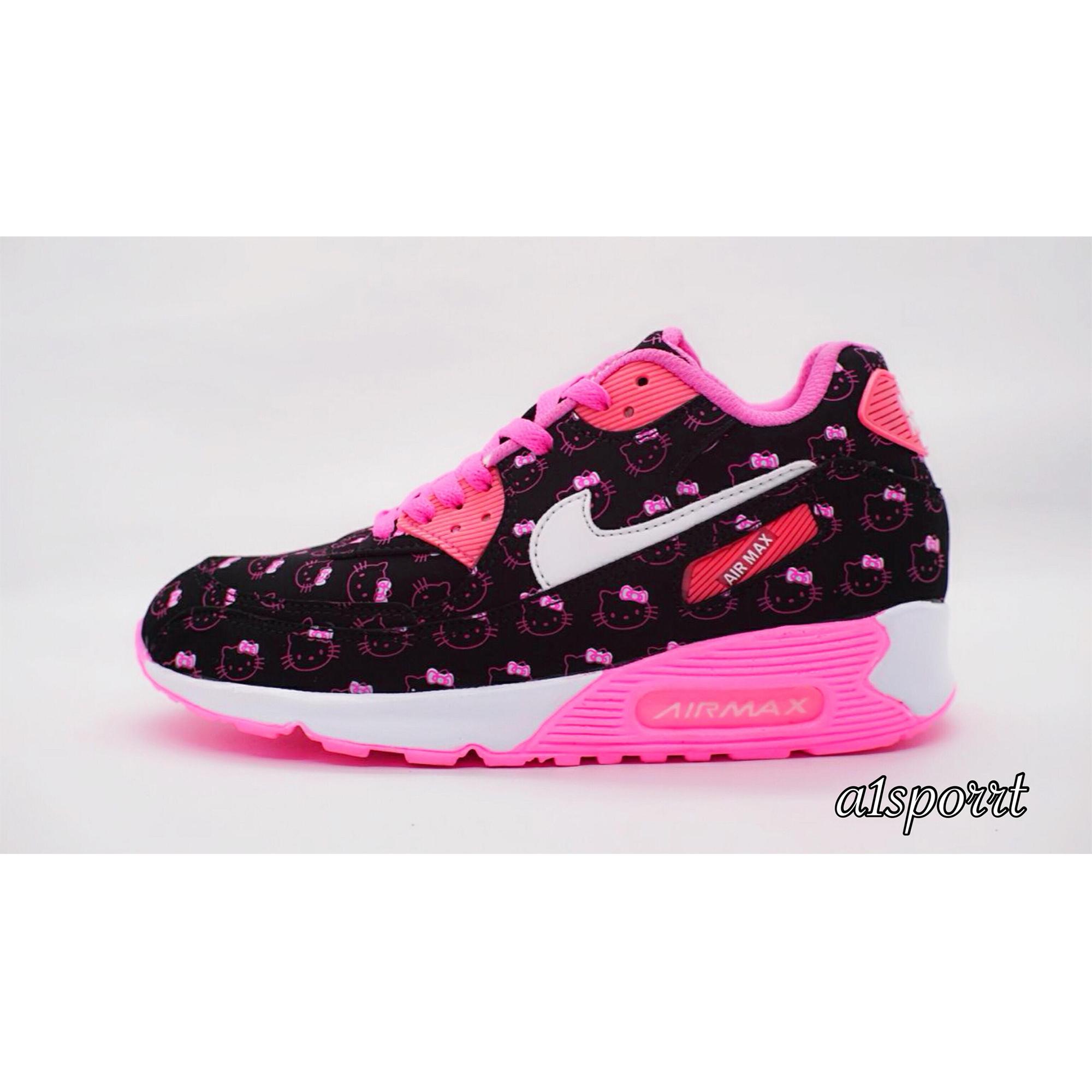 Nike Airmax Kualitas Premium Hitam Hello Kitty