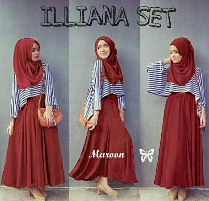 TERBARU Hijab ILLIANA Set PROMO