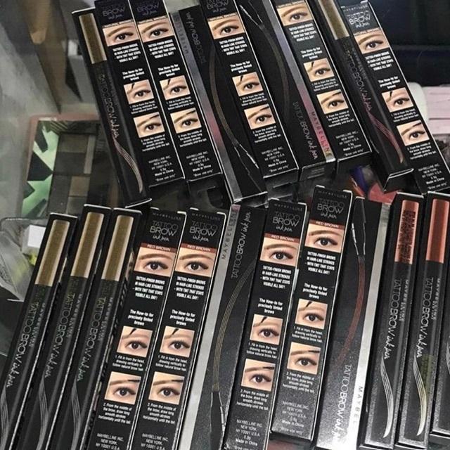 Maybelline Tattoo Brow Ink Pen warna Natural Brwon