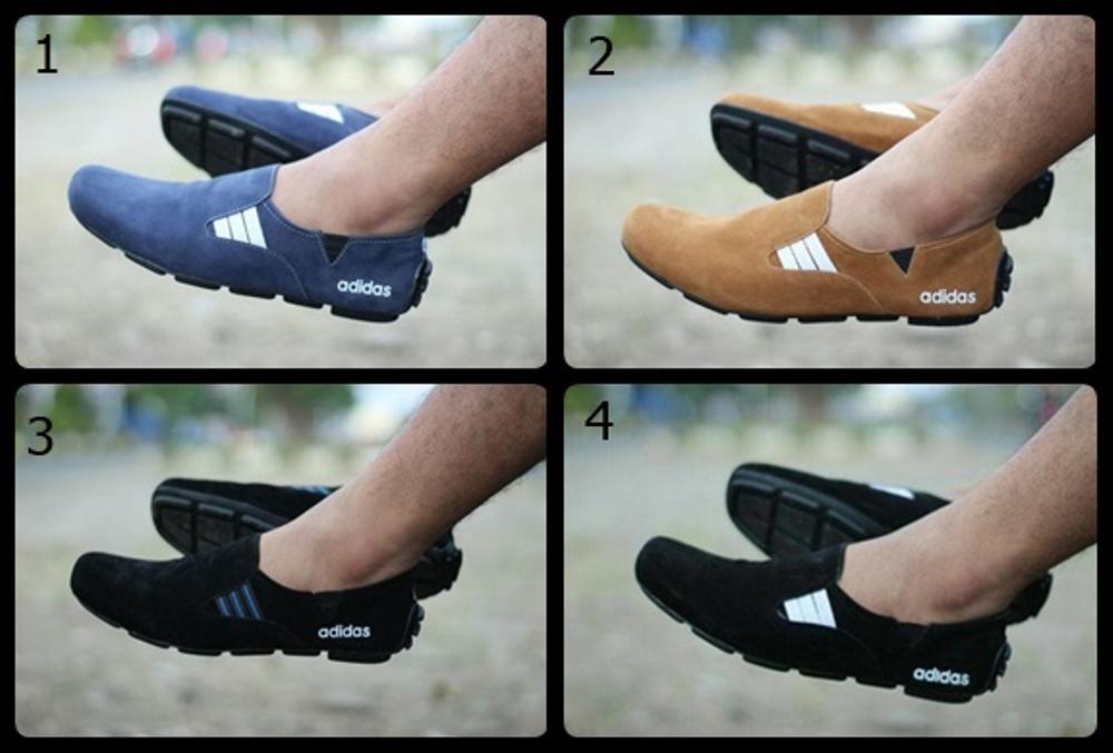 Promo Sepatu Pria Adidas suarez Slop Suede Casual Sneakers Termurah Trendy Fashion