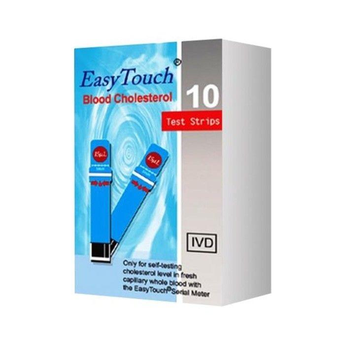 Easy Touch Strip Kolestrol Isi 10pcs/Box