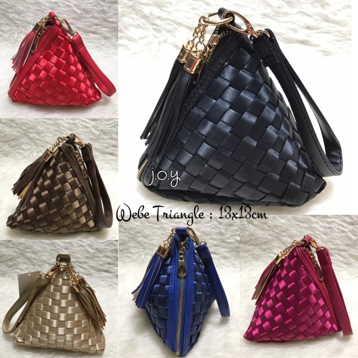 Tas Import/Slingbag/Tas Selempang/Tas Grosir/Webe Pouch Triangle - KiVAaL