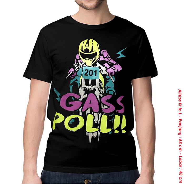 KAOS BAJU DISTRO MOTOGP - RACING GASS POLL