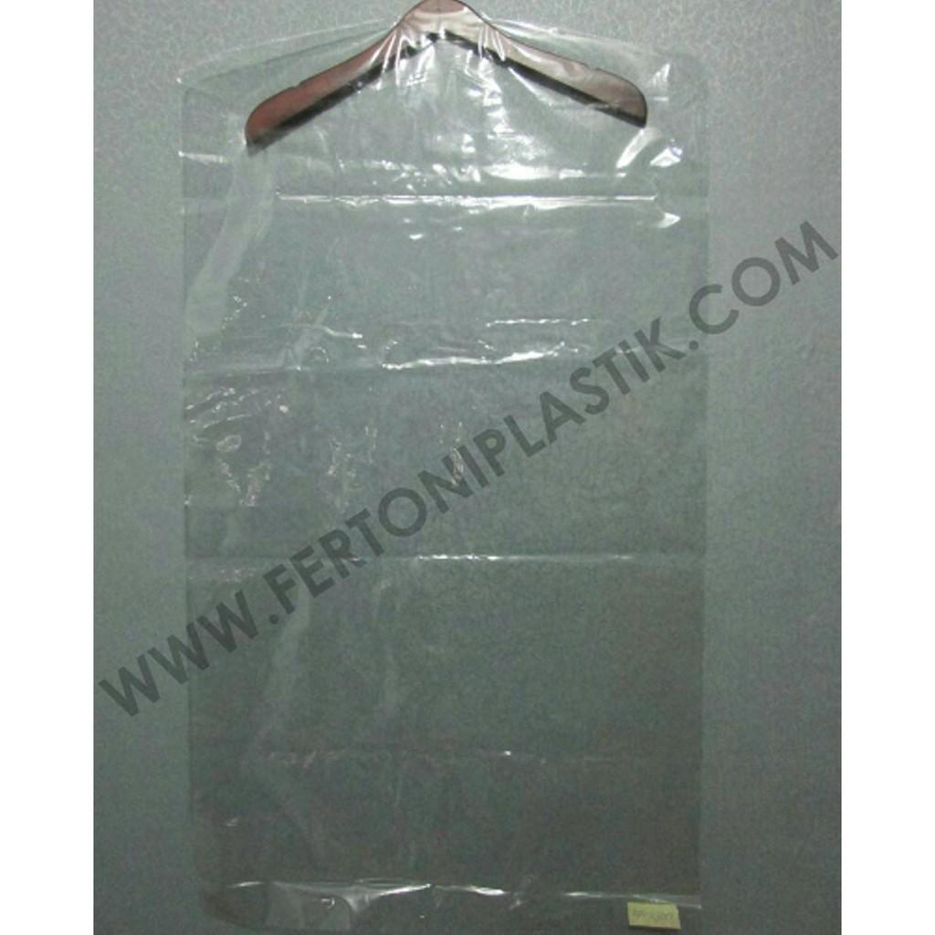 Lusinan Mika Plastik Pelindung Baju Uk 55X100cm Terlaris