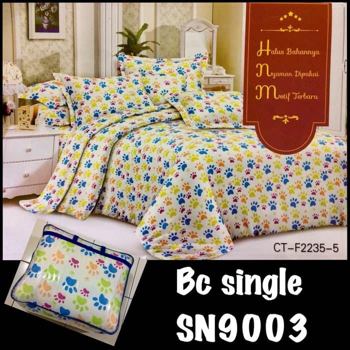 Parling Laris - New Bedcover Set Single Size Murah Kode BANGSA-sprei147