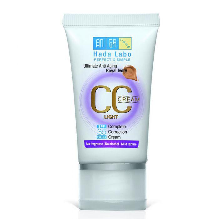 Facial Care Hada Labo CC Cream Anti Aging Royal Ivory 25gr - Ter Murah