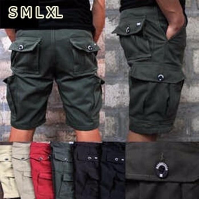CELANA PENDEK CARGO KARGO PDL GUNUNG OUTDOOR TACTICAL GROSIR ALL WARNA -
