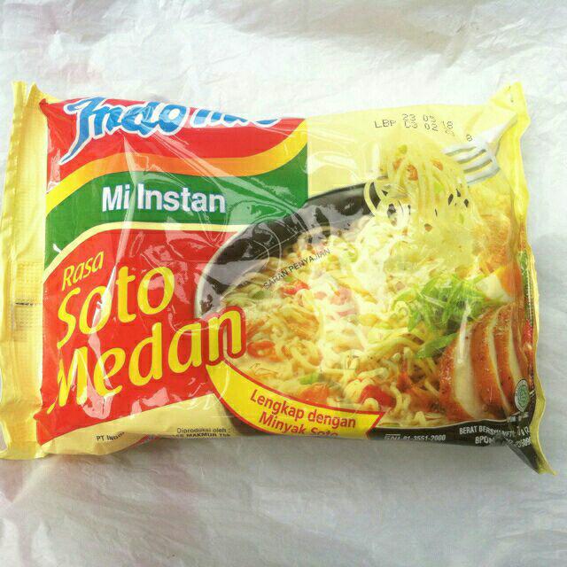 heldig - 5 Bungkus Mie Instan Indomie Rasa Soto Medan Khas Dari Sumatera Utara