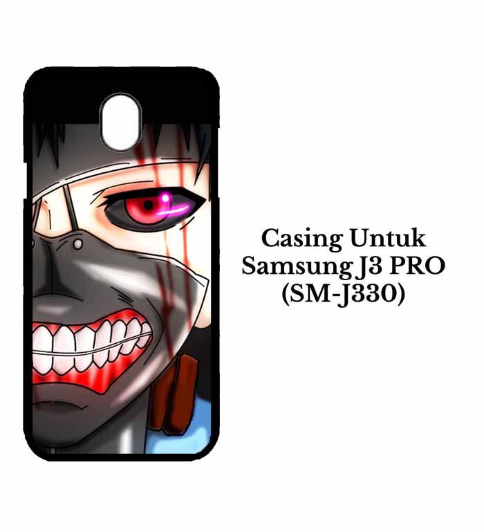 Casing SAMSUNG J3 PRO ken kaneki mas 2 Hardcase Custom Case Se7enstores