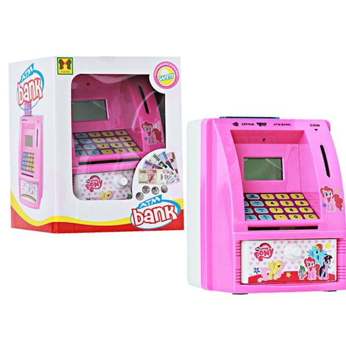 PALING DICARI CELENGAN ATM LITTLE PONY WITH MONEY MAINAN EDUKASI EDUKATIF ANAK TERLARIS