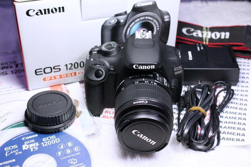 Kamera Canon EOS 1200D + 18-55mm
