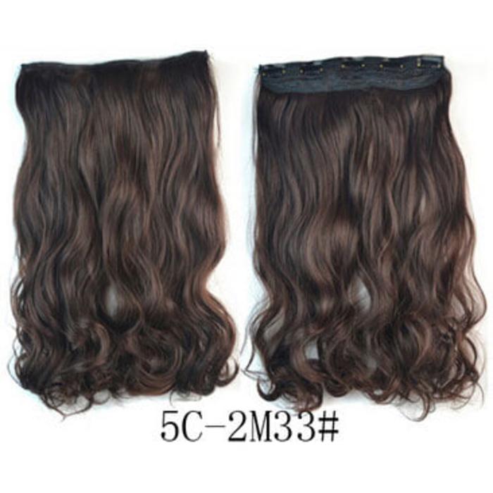 Hair Extension Clip Wig Rambut Palsu - 5C-2M33