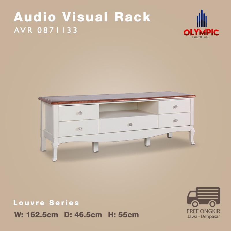 Olympic Louvre Series Audio Visual Rack Rak TV European Style - AVR 0871133