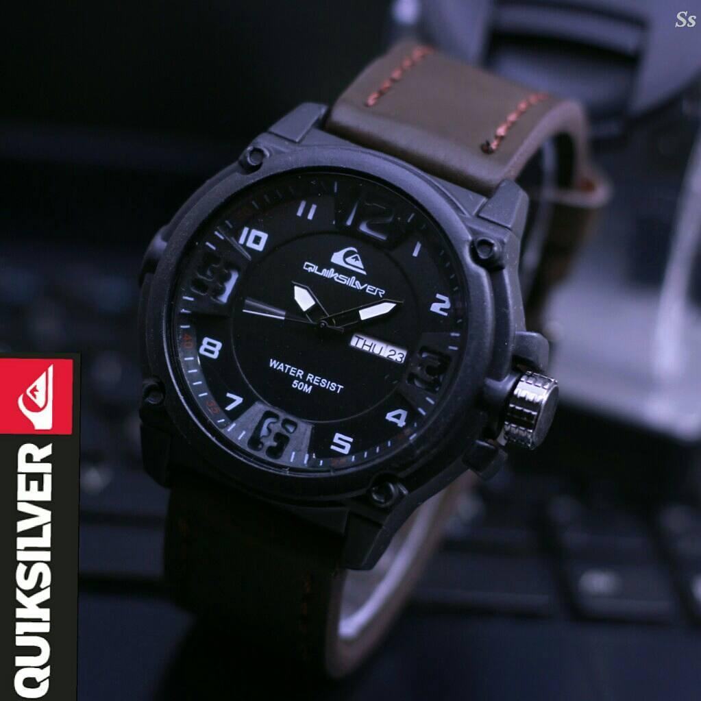 Jam tangan remaja / dewasa / jam tangan quicksilver outgear / jam tangan kasual swiss army / jam tangan sport / jam tangan kasual / jam tangan fashion
