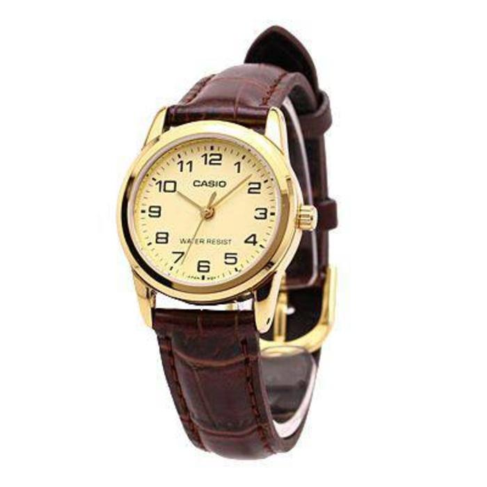 Jam Tangan Casio Original Wanita LTP-V001GL-9B Harga Termurah