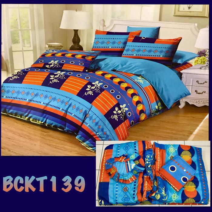 Terbaru Bedcover Set Flat Murah Kode BANGSA-sprei128