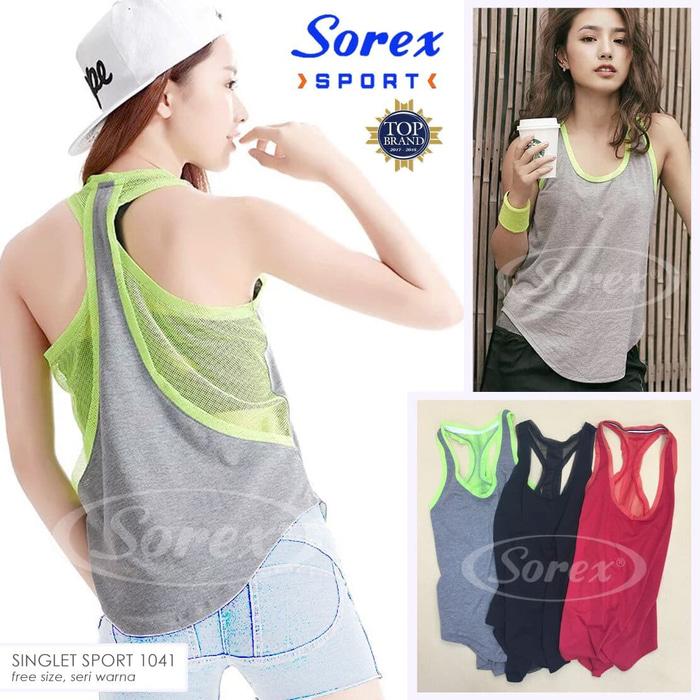 Tanktop Senam - Singlet Senam - Baju Olahraga SOREX Art 1041