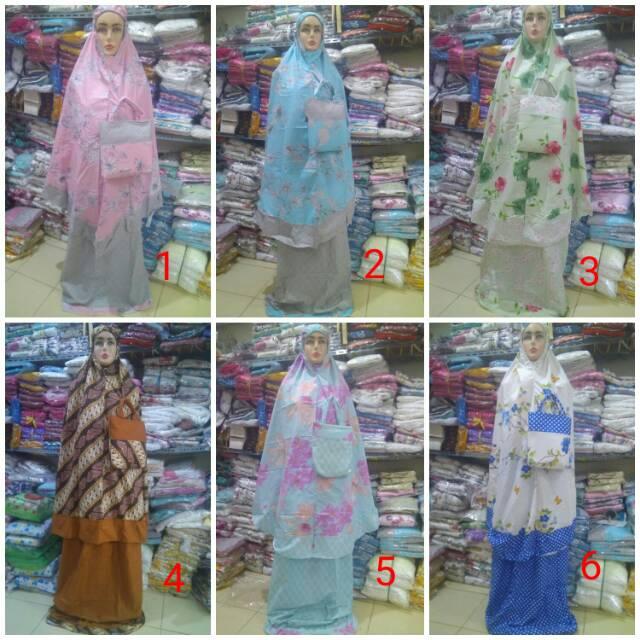 Mukena katun Jepang dewasa no.2 Nurhaliza tosca