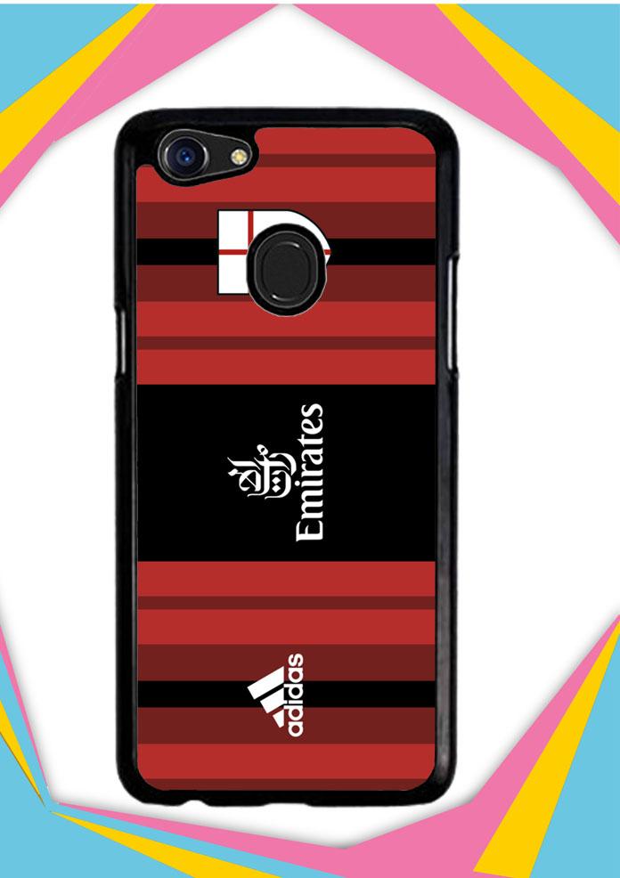 Casing OPPO F5 Custom Hardcase AC Milan Emirates Z4469 Case Cover