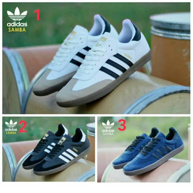 Sepatu olahraga pria adidas samba terlaris