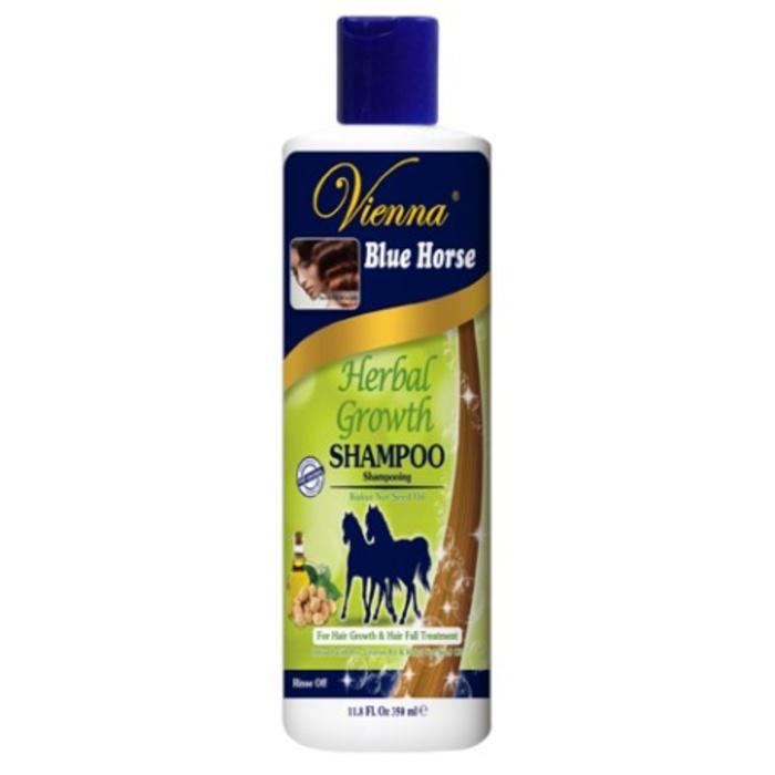 Shampoo Vienna Cap Kuda Biru Herbal Growth