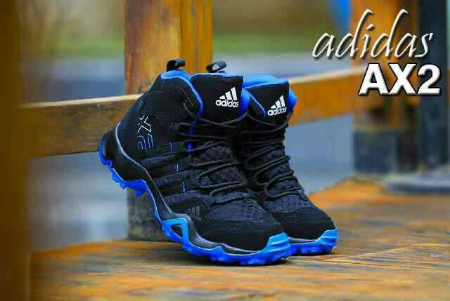 Promo SEPATU NAIK GUNUNG HIKING TRACKING OUTDOOR Branded impor AX2 HI RINGAN Diskon