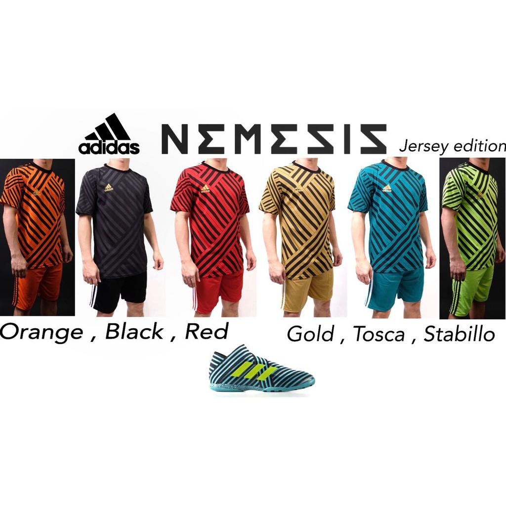 SETELAN KAOS BOLA / JERSEY SETELAN FUTSAL NEMEZIZ 6 WARNA