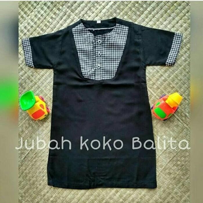Jubah Koko Balita (Koko turki / busana muslim anak / gamis koko/Baju Lebaran Anak/Baju Balita Laki-Laki