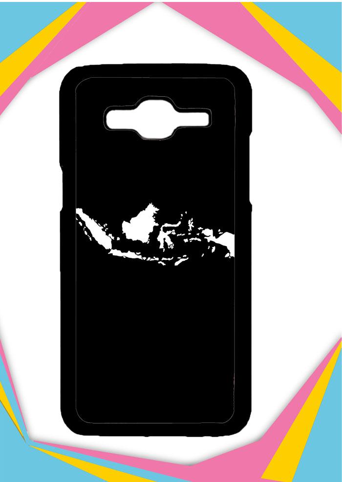 Casing Samsung Galaxy J2 2015 Custom Hardcase Motif Peta Indonesia Jokowi Selfie Case Cover