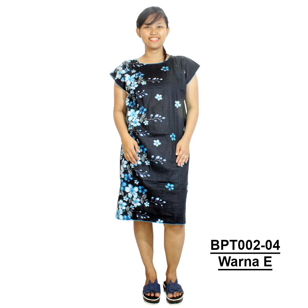 Midi, Daster Midi, Dress Santai, Baju Tidur, Piyama, Atasan Batik (BPT002-04) Batikalhadi Online