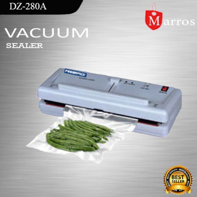 Terlaris! Mesin Vacuum Sealer Powerpack Dz-280A Untuk Kemas Makanan- Bakso .