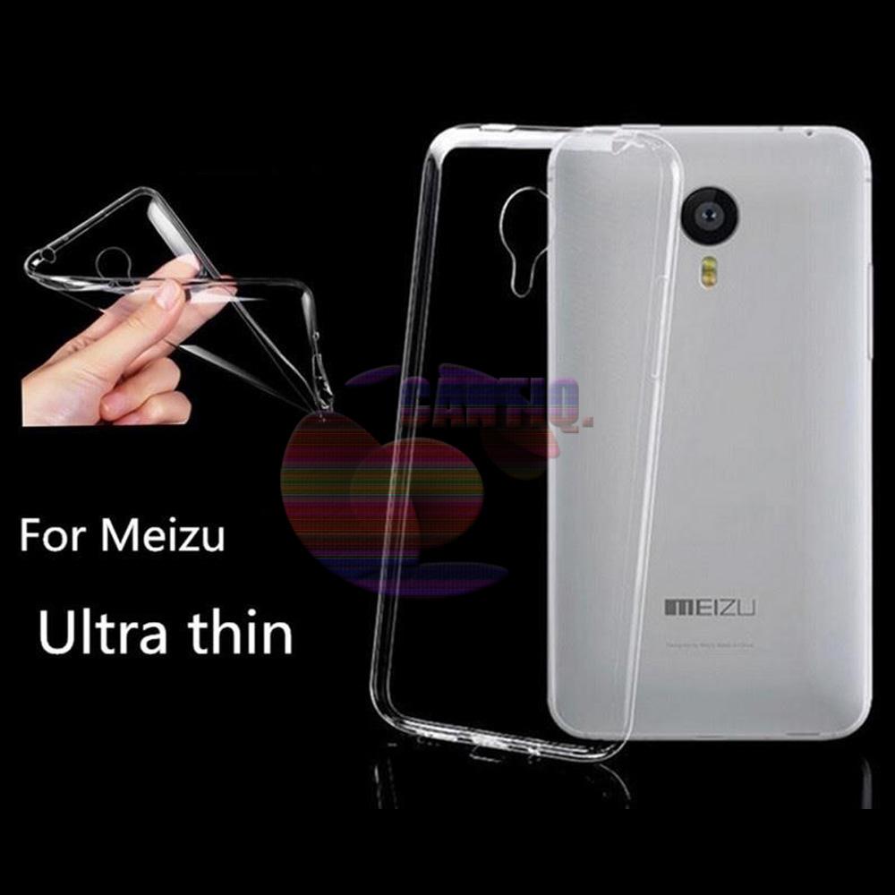 Icantiq Ultrathin TPU Softcase Jelly Meizu M2 Note Luxury Softcase Anti Jamur Air Case 0.3mm / Silicone Meizu M2 Note Soft Case / Silikon / Case Hp / Jelly Case / Softshell Meizu M2 Note - Putih Transparant