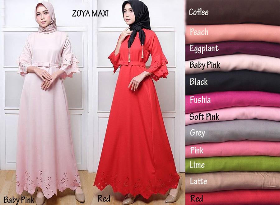 Zoya Maxi Gz Maxi Wanita Baloteli Var Color
